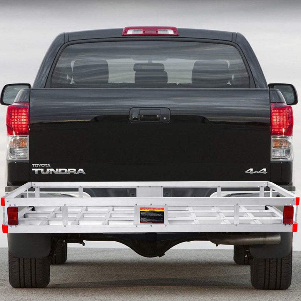 Aluminum Hitch Cargo Carrier 60” x 22” x 7” T66535
