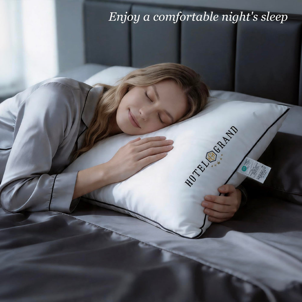 Queen Size Down Alternative Pillows Set of 2 D98723