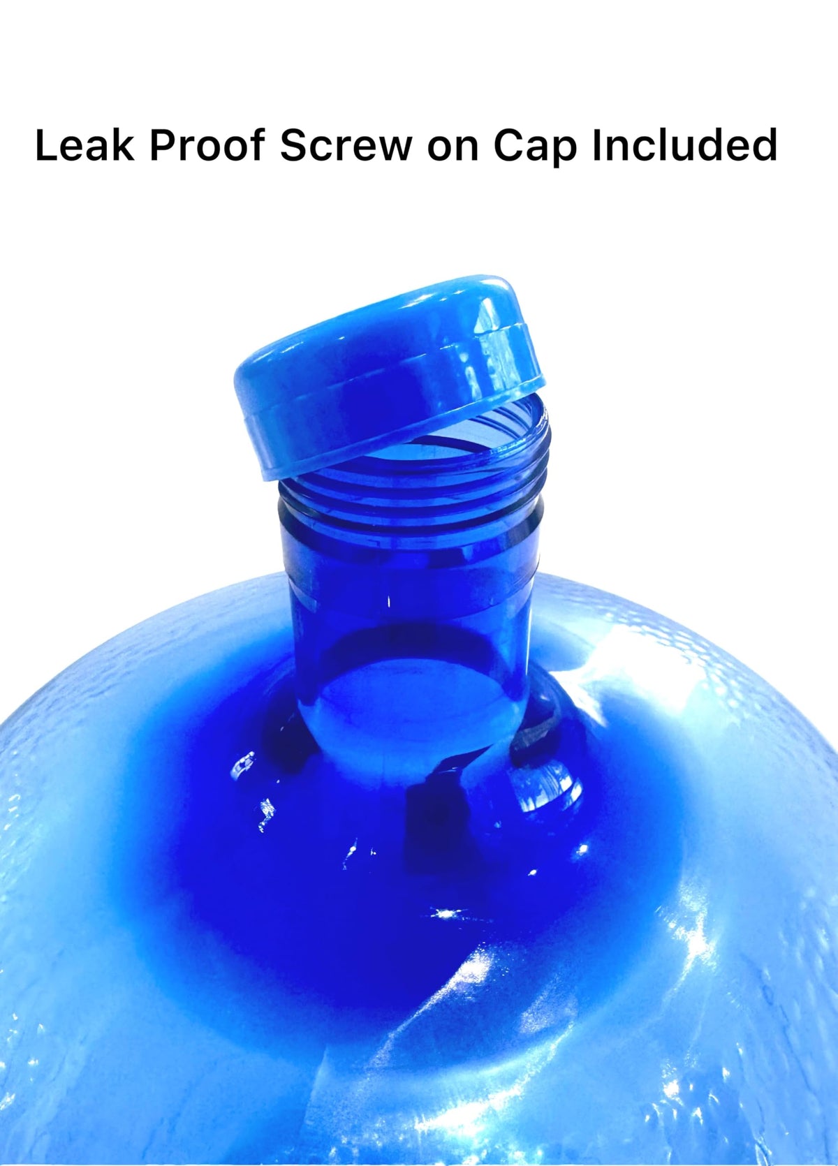 5 Gallon Water Jug with 2 Screw-On Caps R926