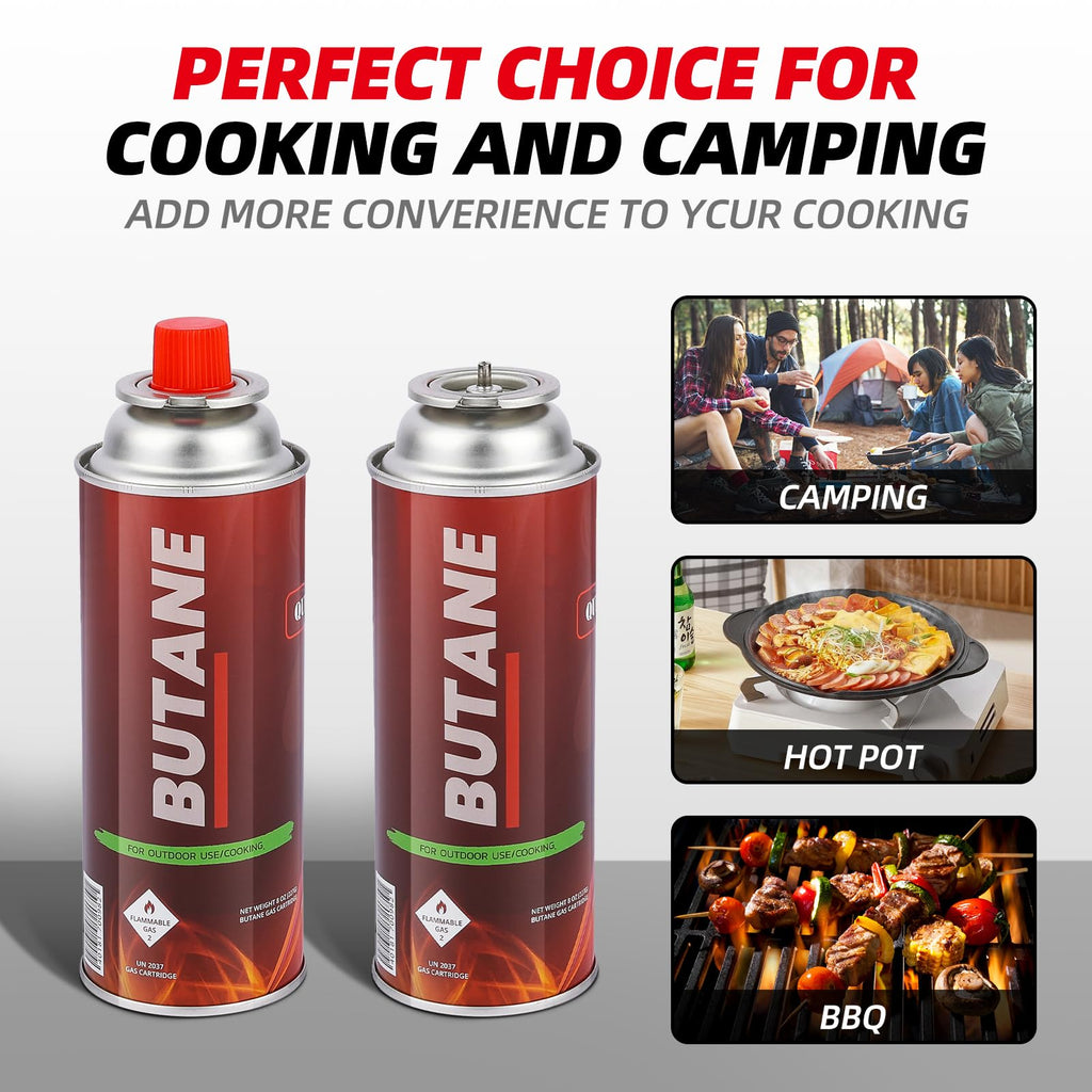 8 oz Butane Fuel Canisters P456431