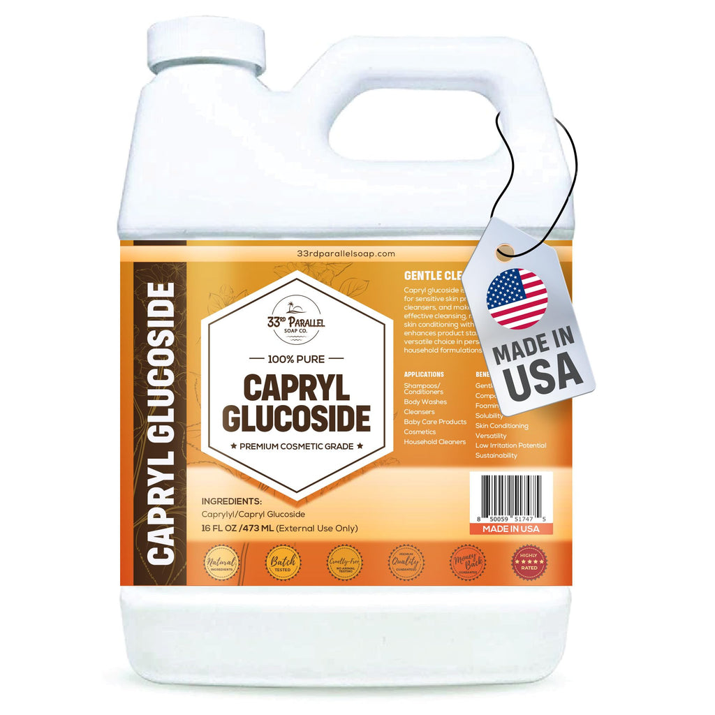 Capryl Glucoside Liquid Surfactant 16 oz K20740