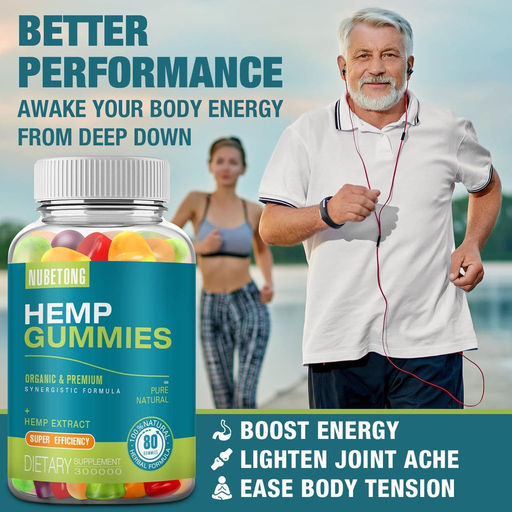 2 Packs Hemp Gummies Supplement K25803