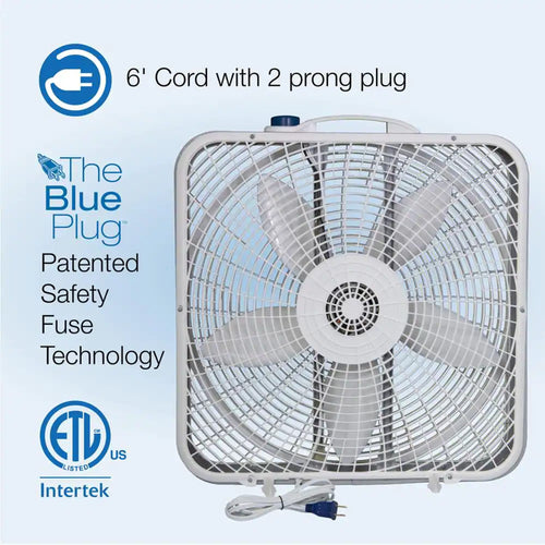 20" 3-Speed Box Fan O265371