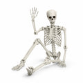 Life Size Poseable Skeleton with Movable Joints U420