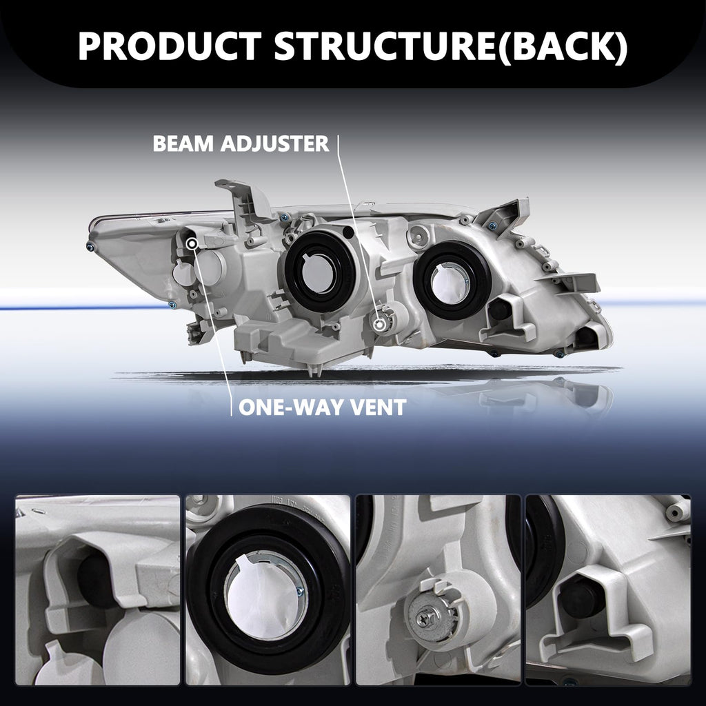 Black Headlight Assembly X12127