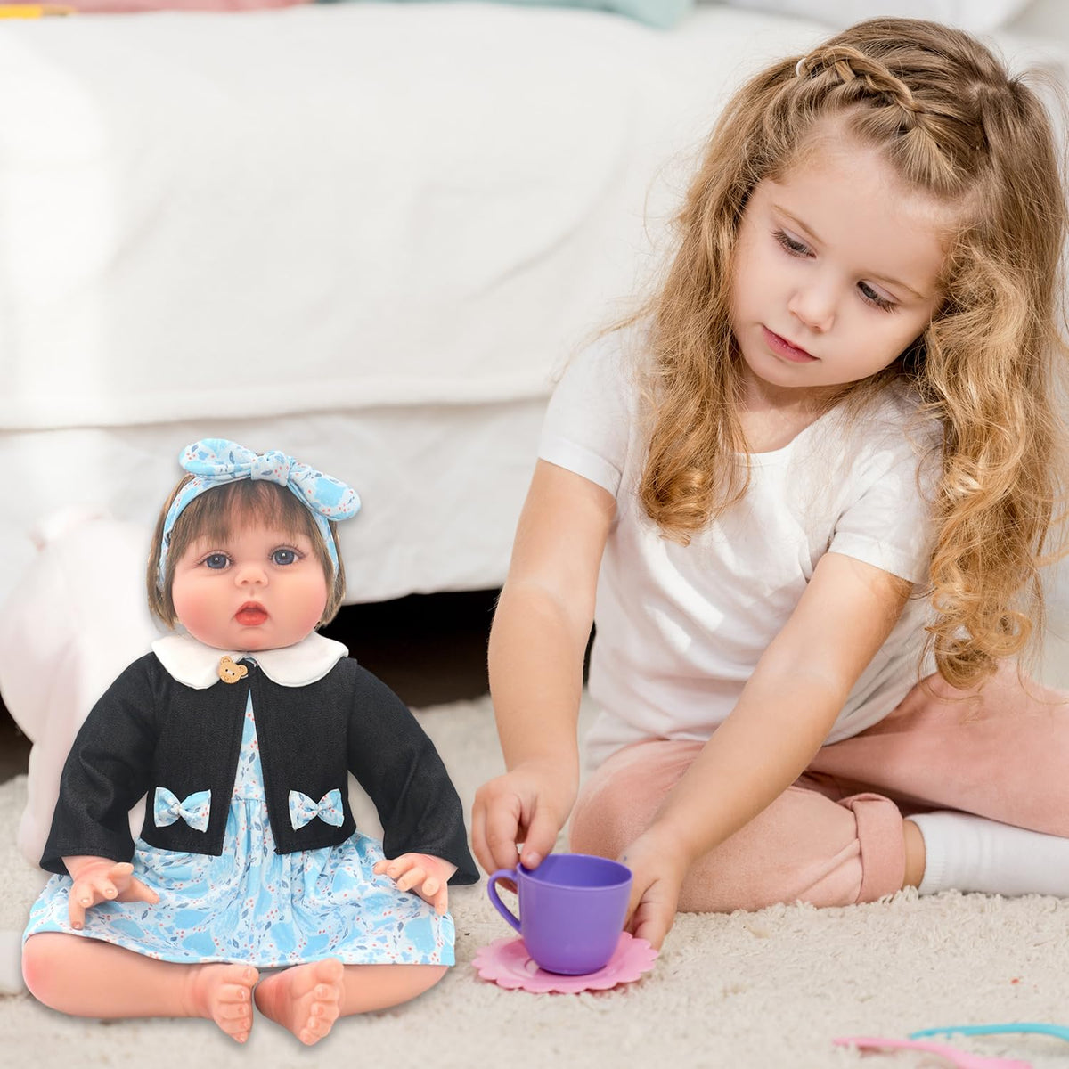 2 Sets Doll Clothes for 20-22 Inch Dolls W71250