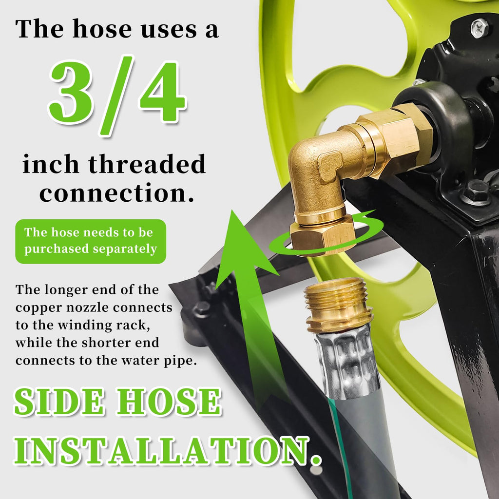 Wall Mount Garden Hose Reel 400FT S9830