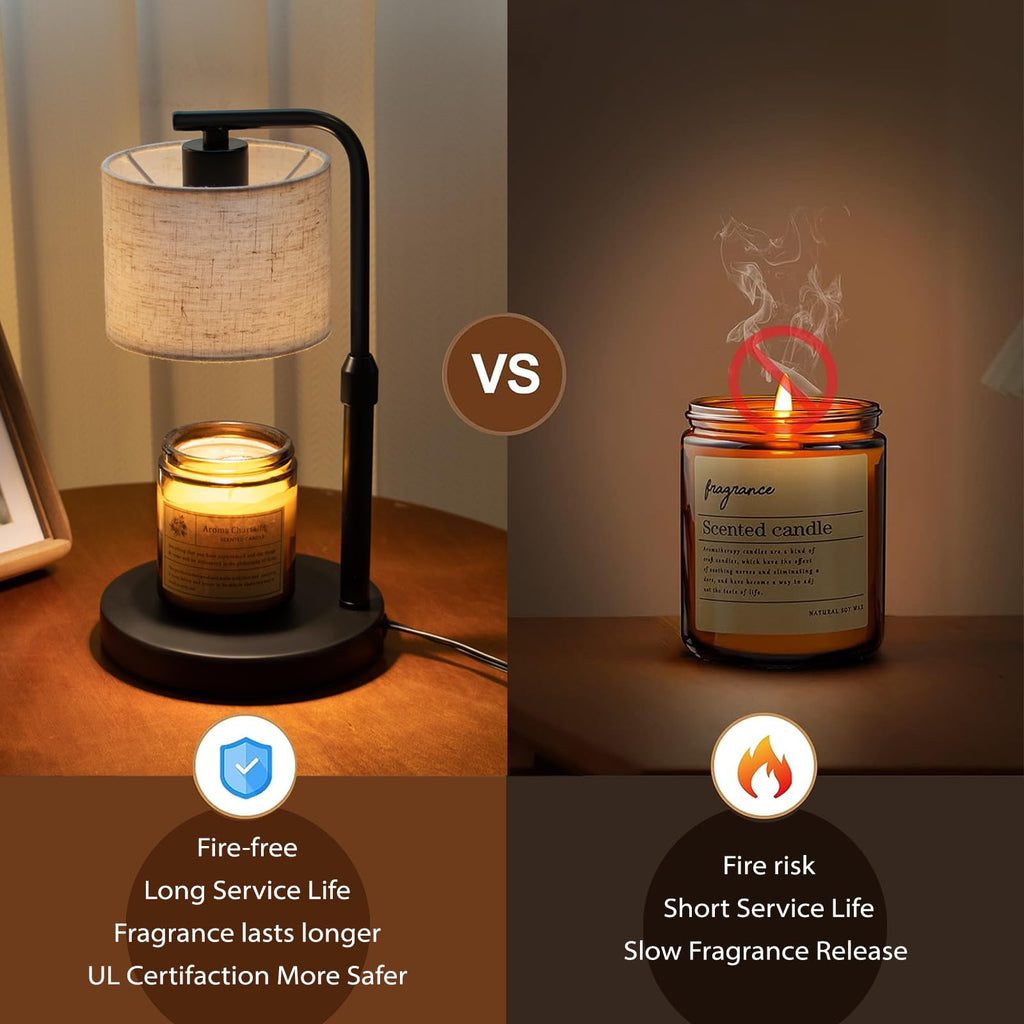 Dimmable Candle Warmer Lamp with Timer V202