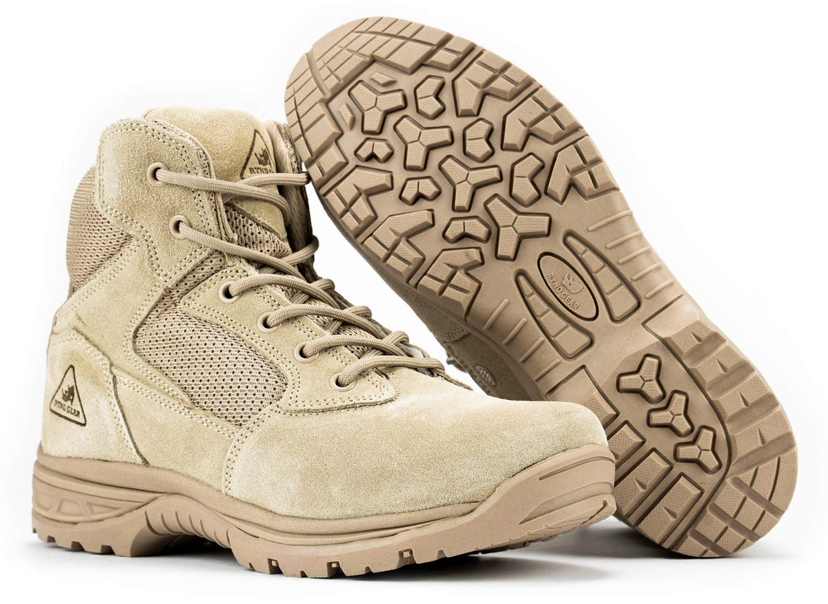 Tactical Combat Boots with CoolMax Lining and Slip Resistant Sole N820188