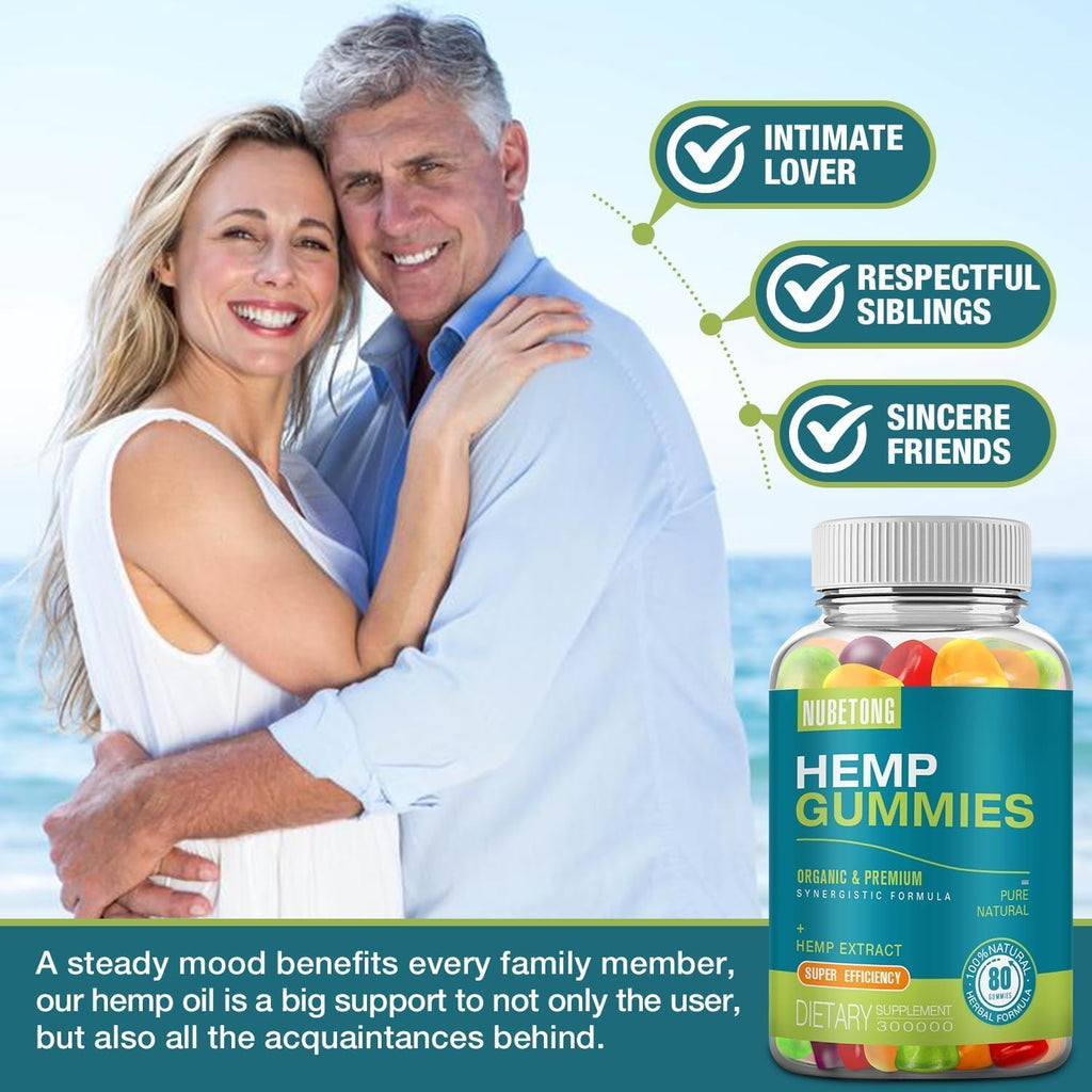 2 Packs Hemp Gummies Supplement K25803