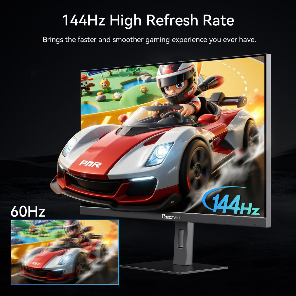 32 Inch 4K Touch Monitor, 144Hz UHD 3840x2160 Touchscreen, HDMI 2.1 & DP 1.4 & Type-C, HDR 400, Height-Adjustable Stand VESA Mountable G92777