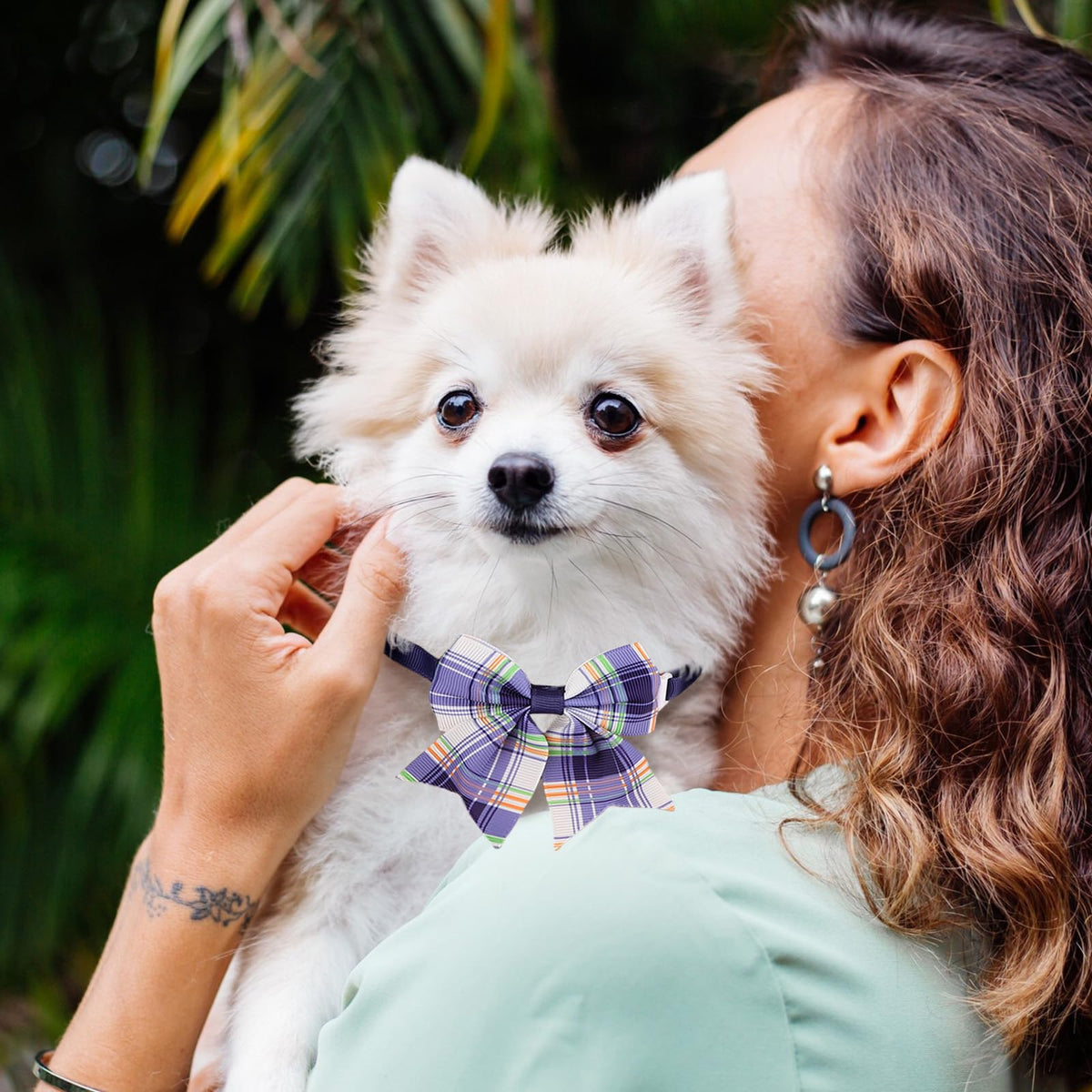 80pcs Adjustable Dog Bow Ties V79087
