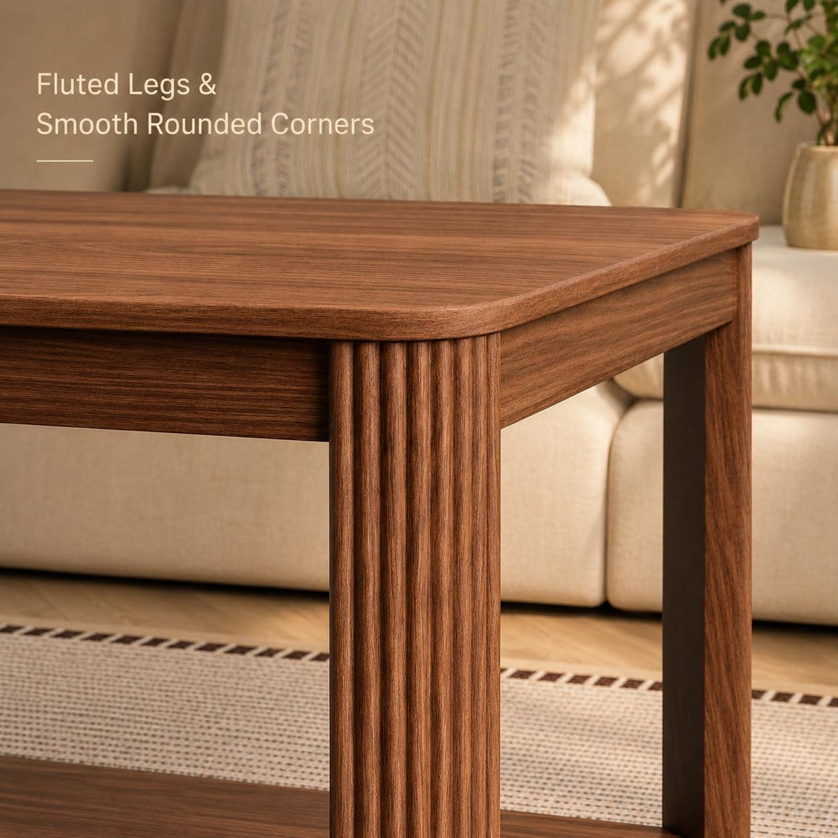 Walnut Coffee Table I208