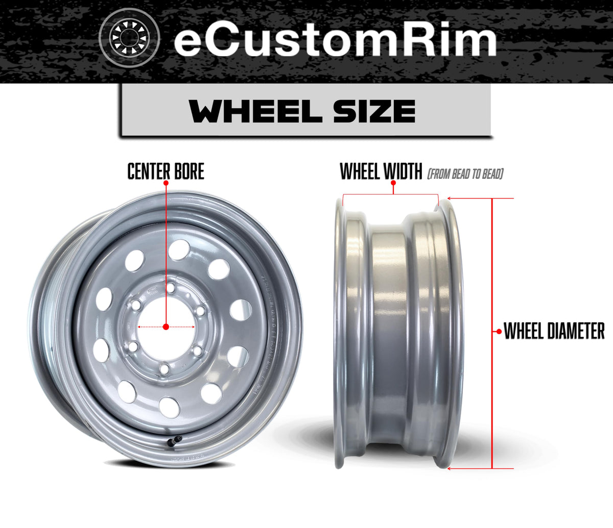 2-Pack Trailer Tire Rim Assembly 4.80-12 White 4 Lug A85073