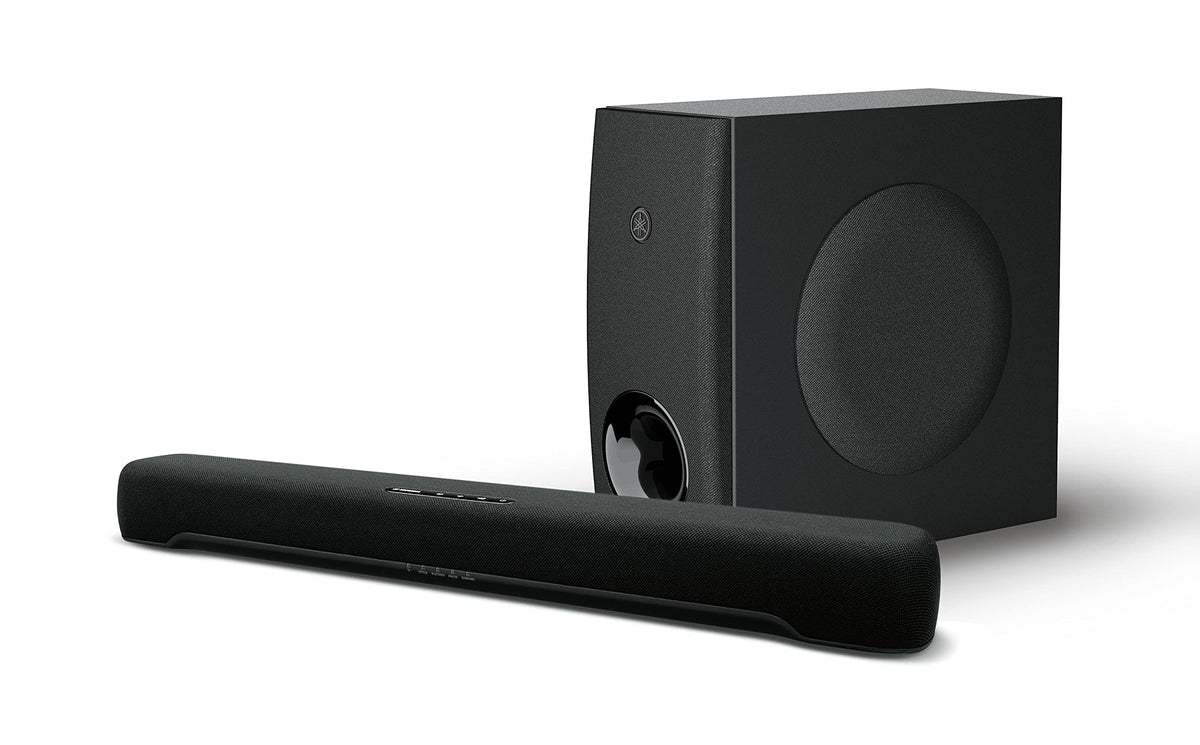 Compact Sound Bar with Wireless Subwoofer and Bluetooth, Black T6908