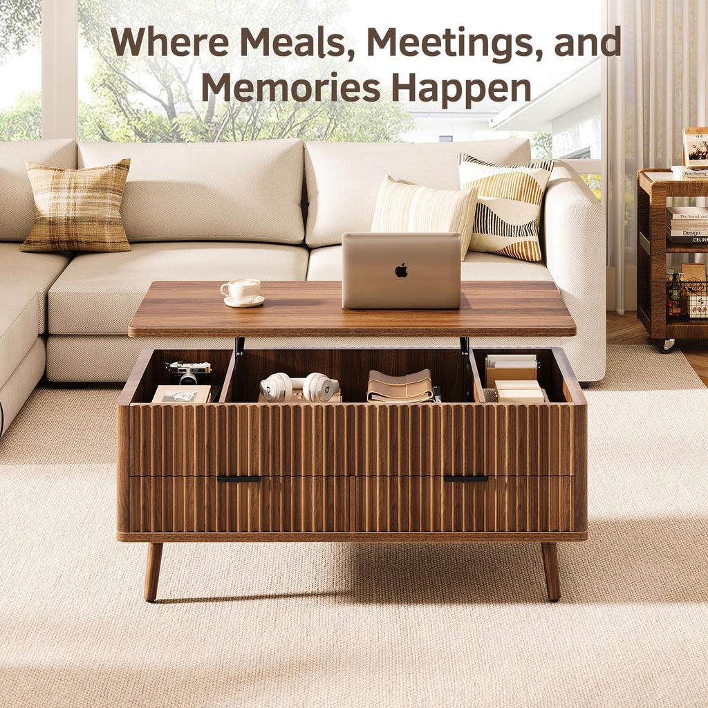 Lift Top Coffee Table with Storage S718306