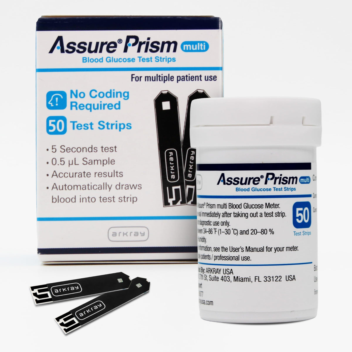 Blood Glucose Test Strips 50 Count Z47399