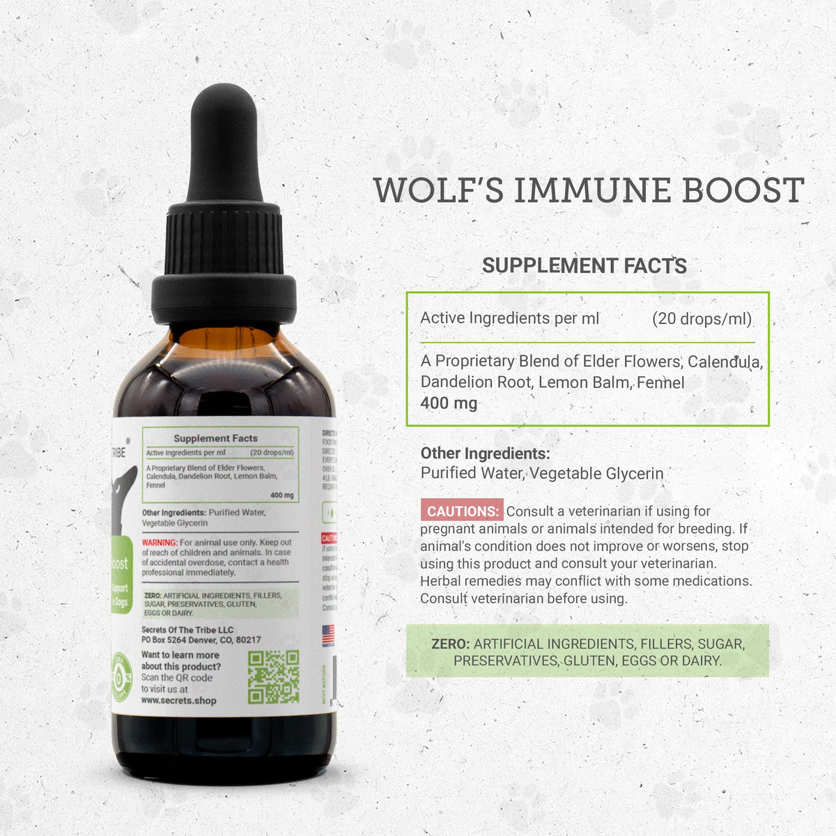 Herbal Dietary Supplement for Dogs 2 oz U872656