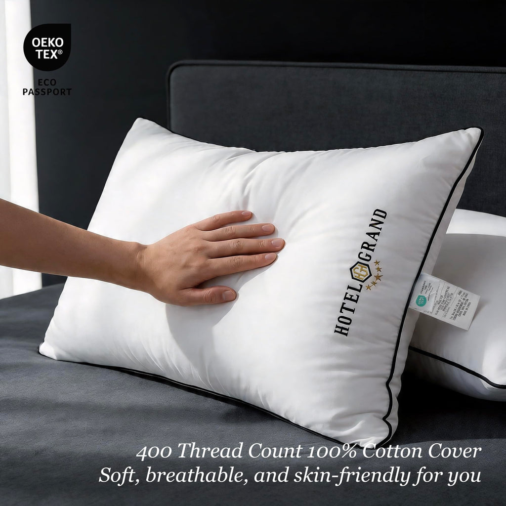 Queen Size Down Alternative Pillows Set of 2 D98723
