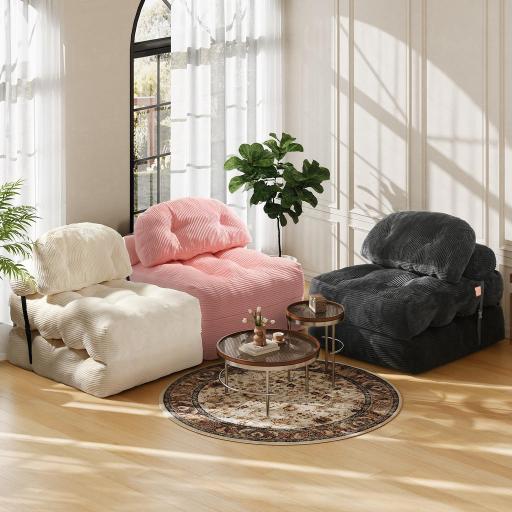 Folding Convertible Sofa Bed with Pillow J34695