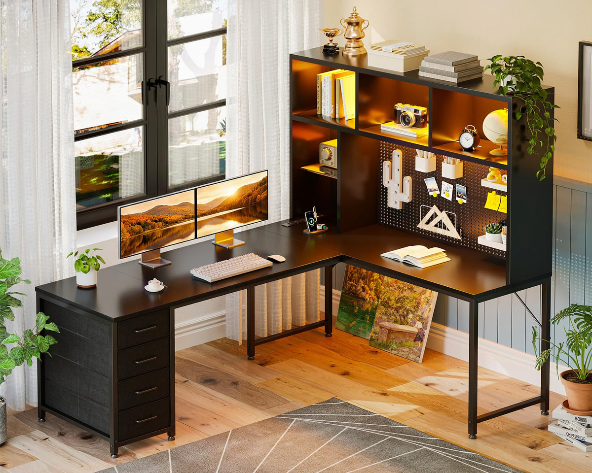 63" L Shaped Desk N119
