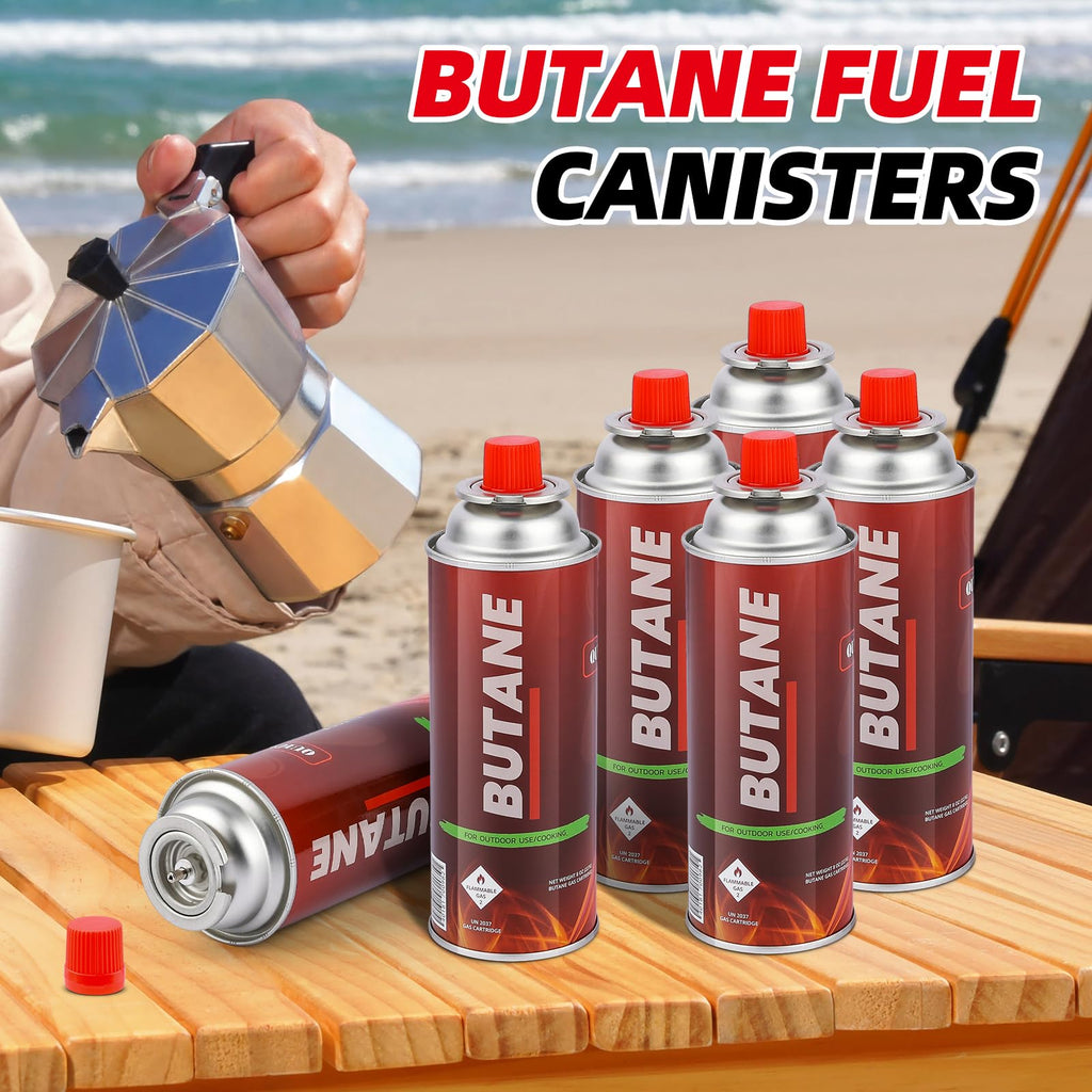 8 oz Butane Fuel Canisters P456431