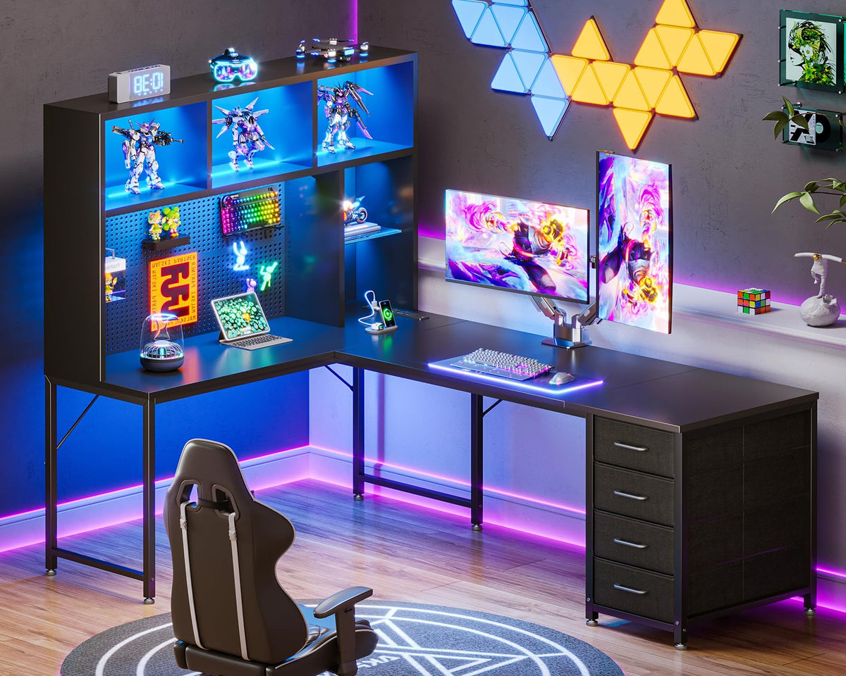 63" L Shaped Desk N119
