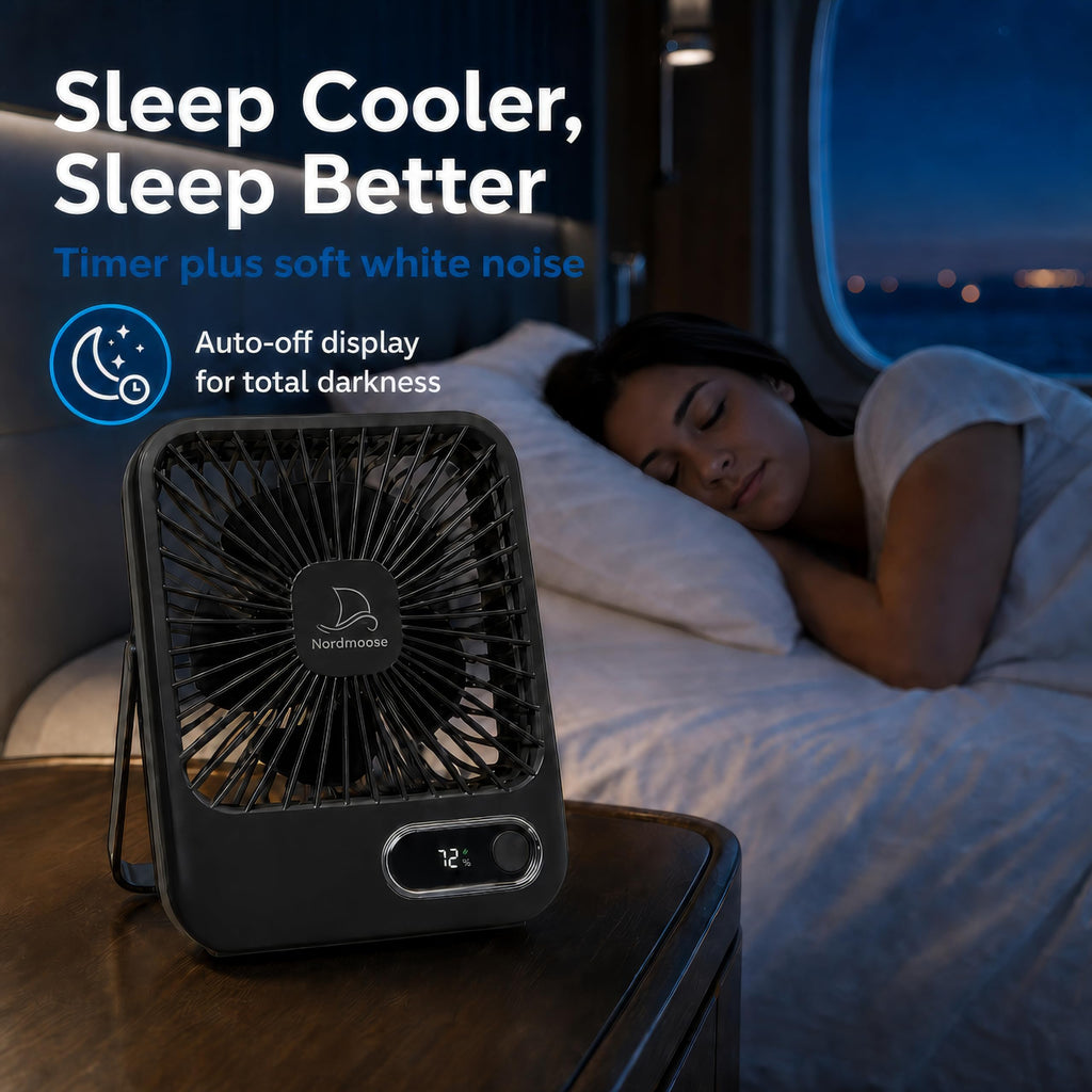 Portable USB Rechargeable Fan with Magnetic Hook M8142