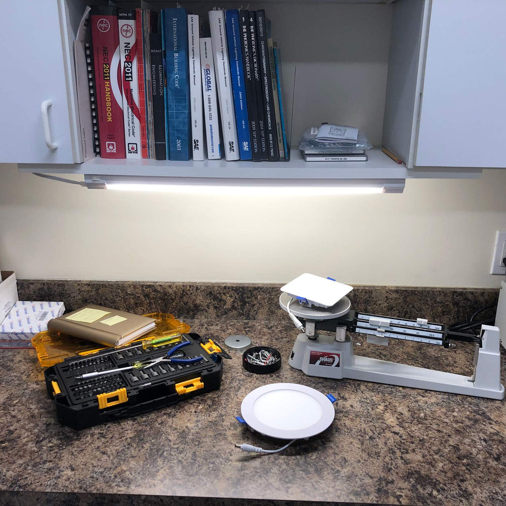24 in. LED Under Cabinet Light, 1200 Lumens Warm White 3000K G312