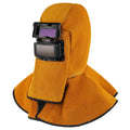 Leather Welding Hood with Auto Darkening Filter Lens V670