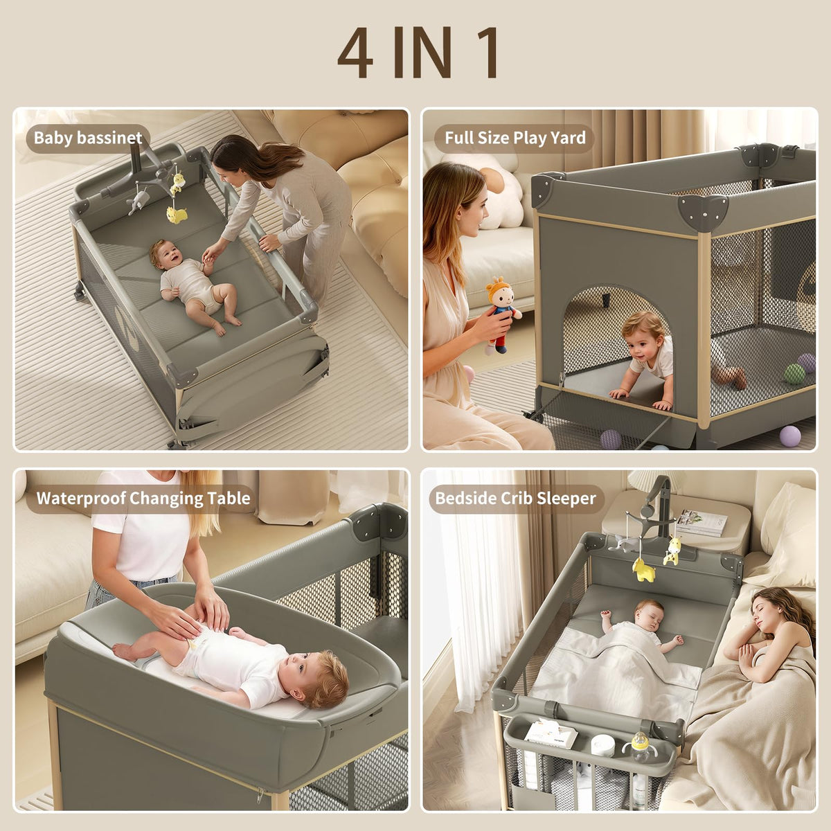 4-in-1 Pack and Play with Bag R220