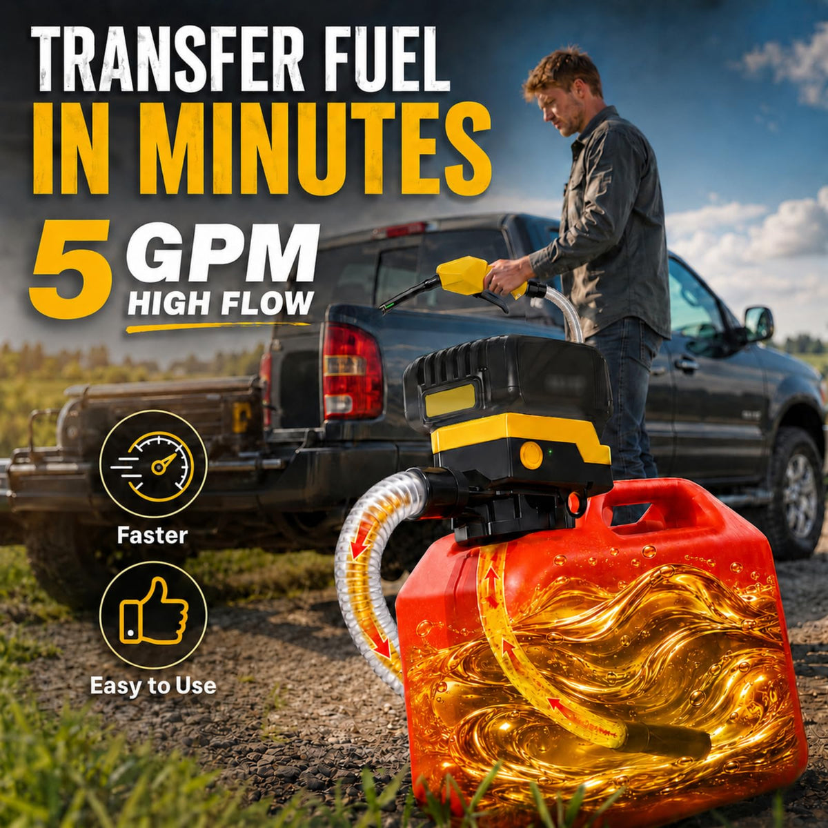 Cordless Fuel Transfer Pump A87140