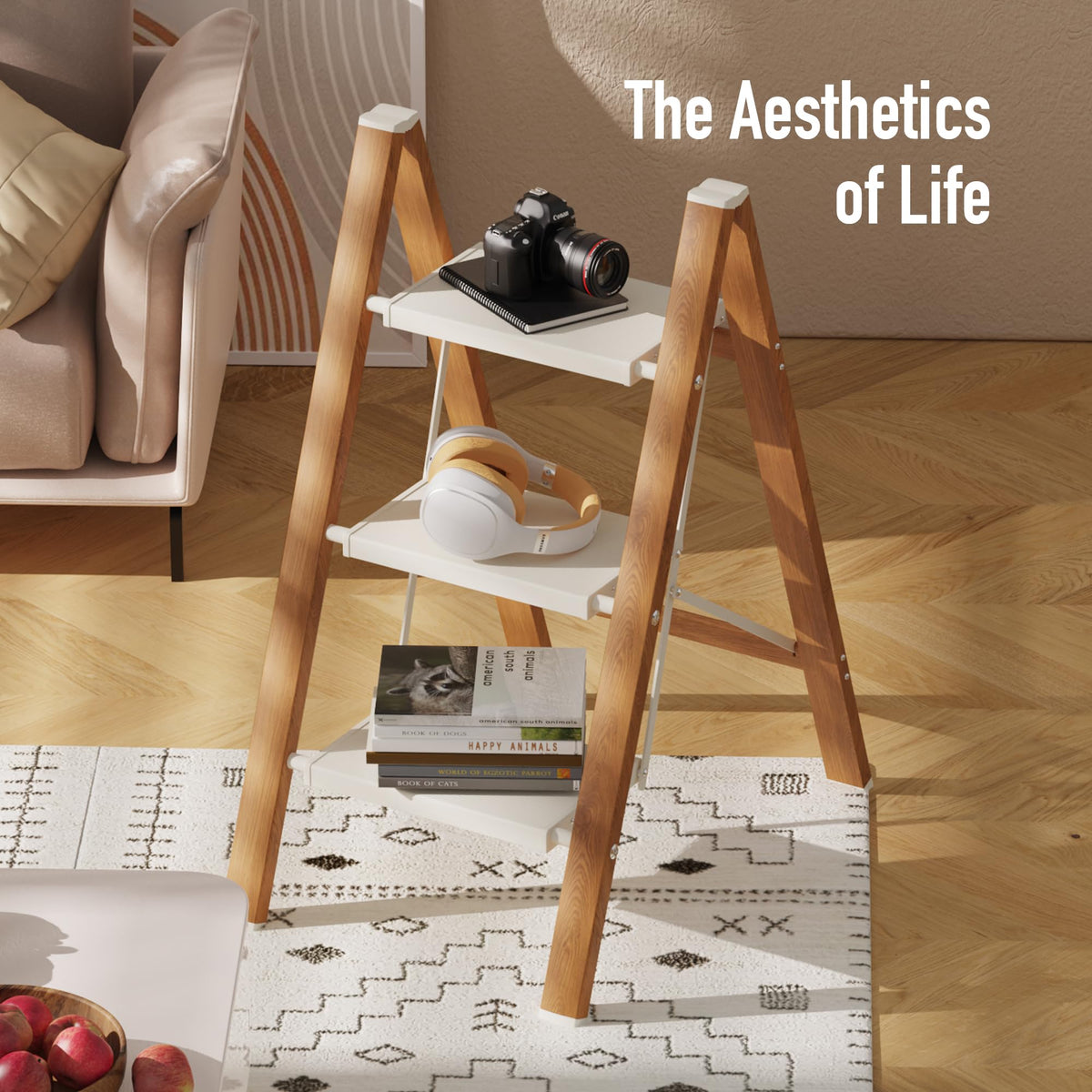 3 Step Aluminum Foldable Step Stool L243
