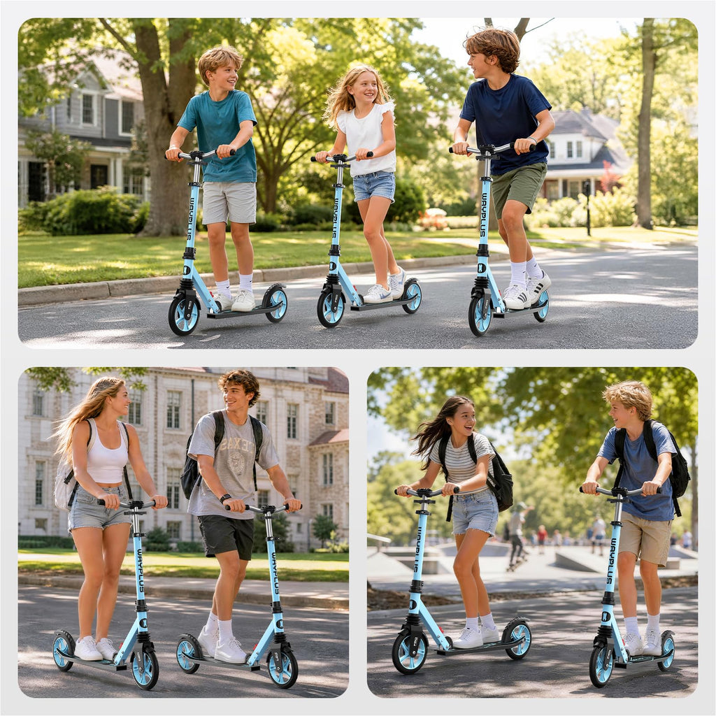 Kick Scooter with 8 Big Wheels K263803