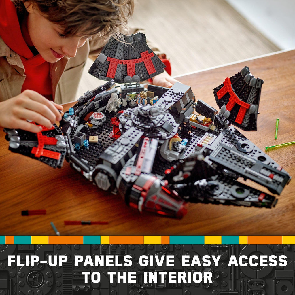 Buildable Starship Toy Set with 6 Minifigures J266