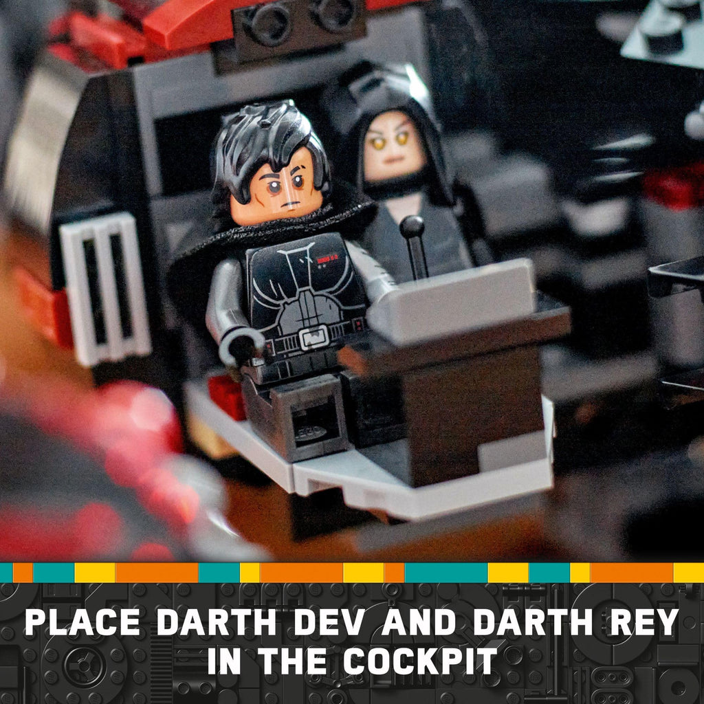 Buildable Starship Toy Set with 6 Minifigures J266